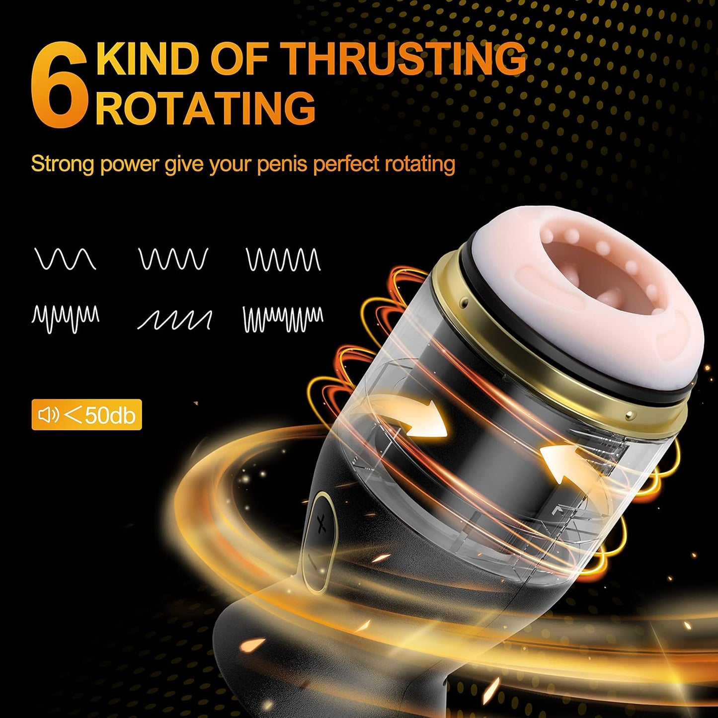 Honey Play Box Priti - Automatic Rotating Penis Stimulator