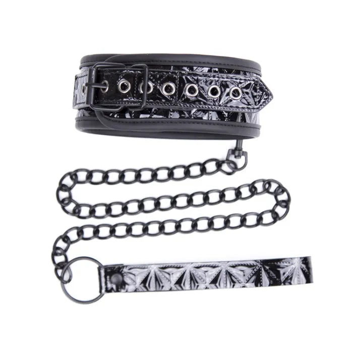 Seductive Bondage Collar