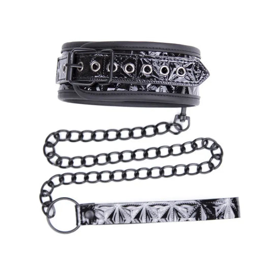 Seductive Bondage Collar