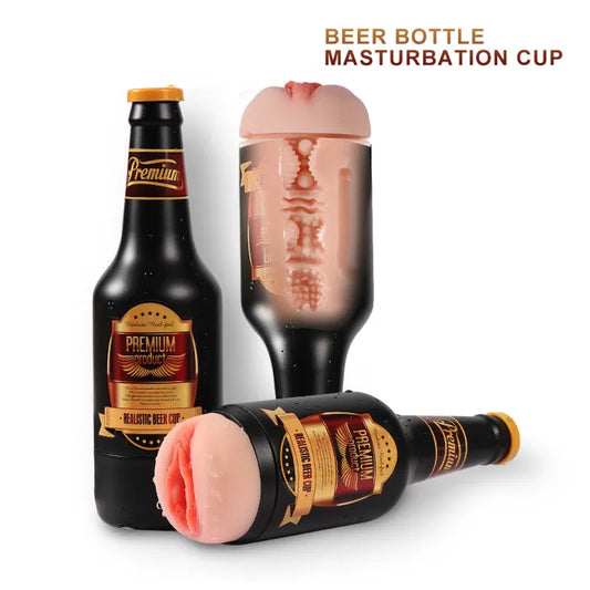 Male Beer Masturbator