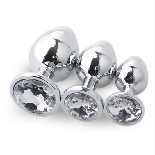 Anal Plugs Stainless Steel Metal Butt Plug (S)