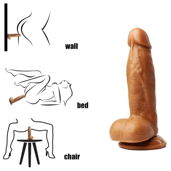 Larry - Simulation Realistic Pegging Dildo Vibration