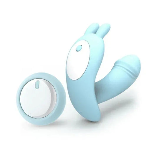 G-Spot Wearable Dildo Vibrator 12 Speed Wireless Remote