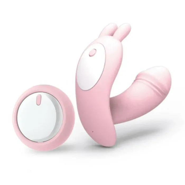 G-Spot Wearable Dildo Vibrator 12 Speed Wireless Remote